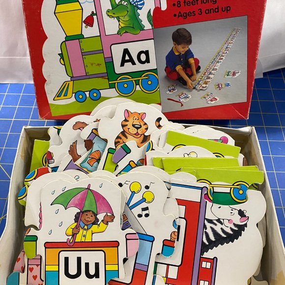 Alphabet Train Floor Puzzle - Picture 2 of 3